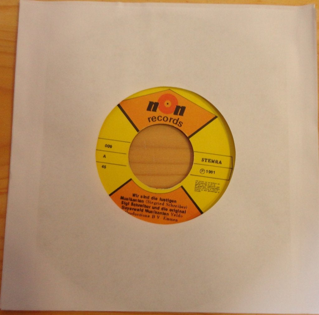Sigl Schreiber & Original Bayer Wald Musikanten > Wir sind, Ophalen of Verzenden, Gebruikt, 7 inch, Pop
