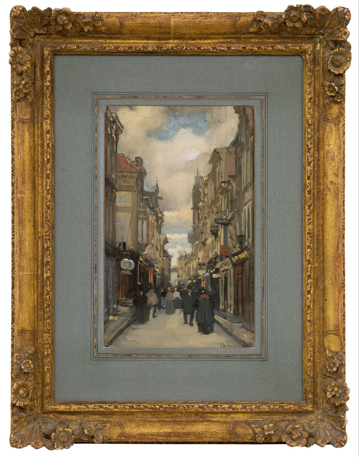 Floris Arntzenius schilderijen gezocht, Ophalen, Impressionistisch, Aquarel, Origineel werk