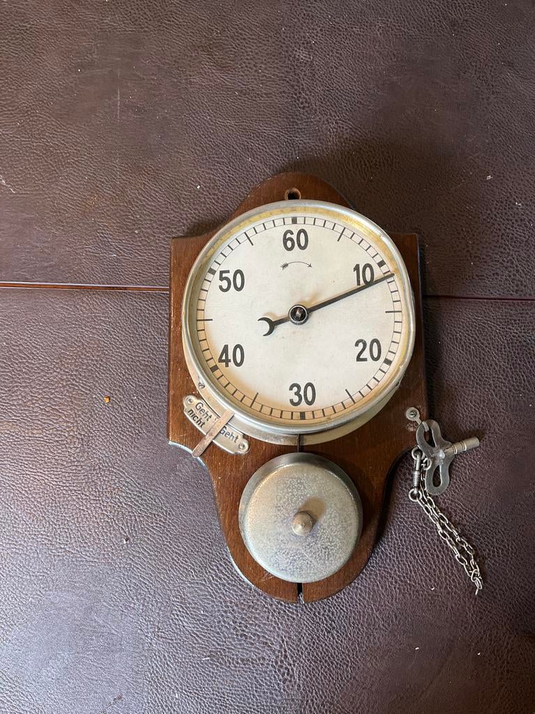 Vintage biljartklok, Sport en Fitness, Biljarten en Poolen, Ophalen, Gebruikt, Overige typen