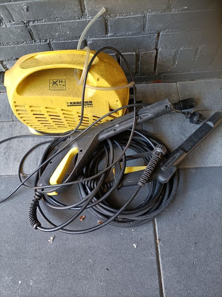 Kärcher Hogedrukreiniger met 2 Pistolen en Slangen, Ophalen, Gebruikt, Elektrisch
