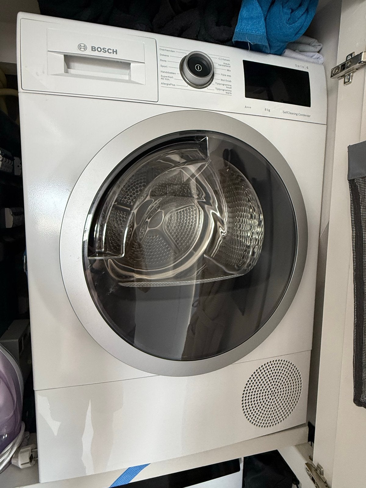 Bosch WTU87665NL Serie 6 warmtepompdroger - 2 jaar oud