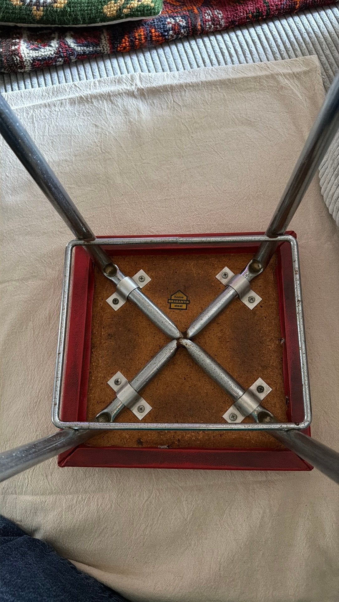 2 Vintage Brabantia krukjes.Jaren 60/70, Ophalen, Gebruikt