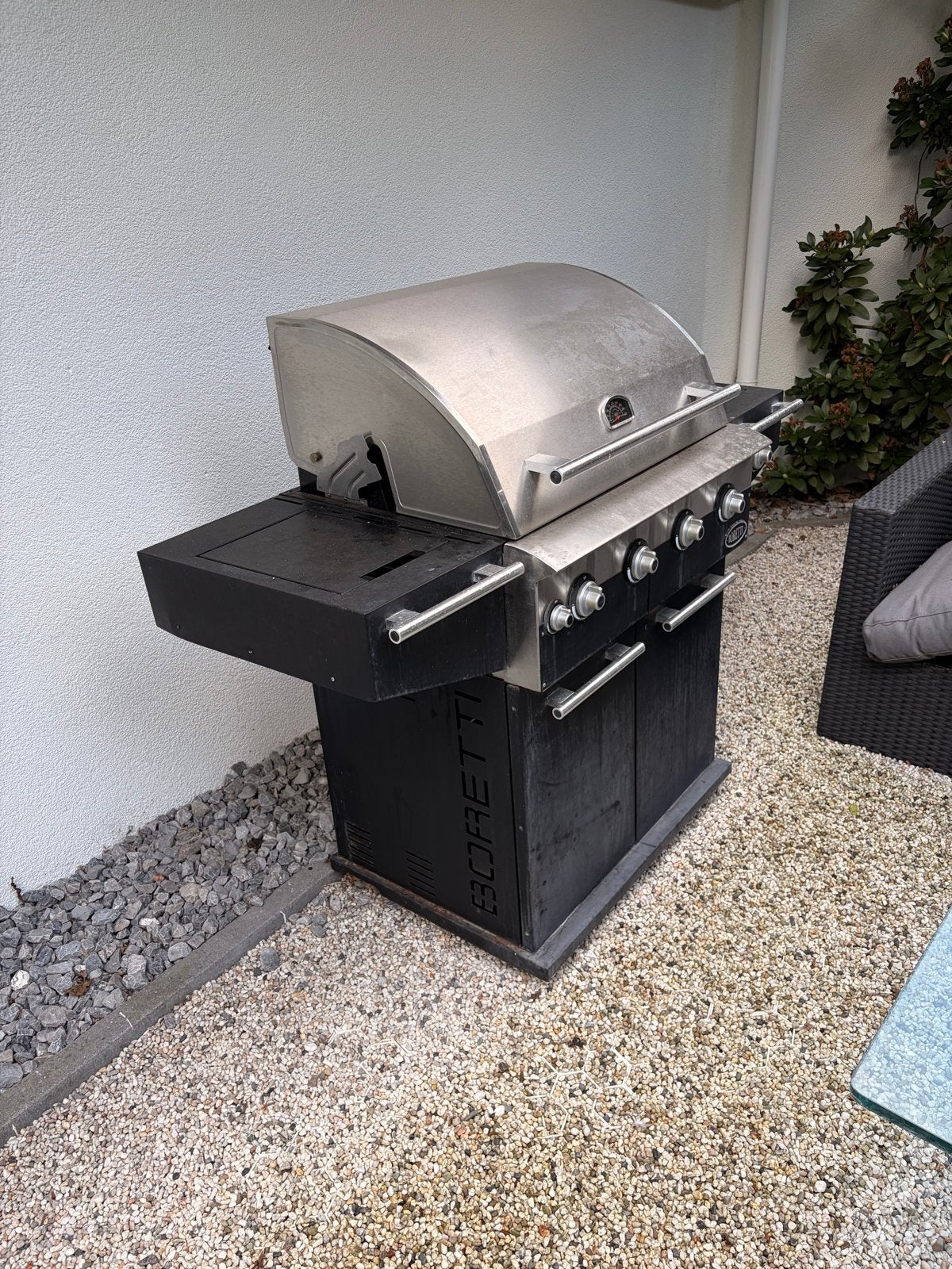 Boretti buitenkeuken gasbarbecue, Tuin en Terras, Ophalen, Gebruikt