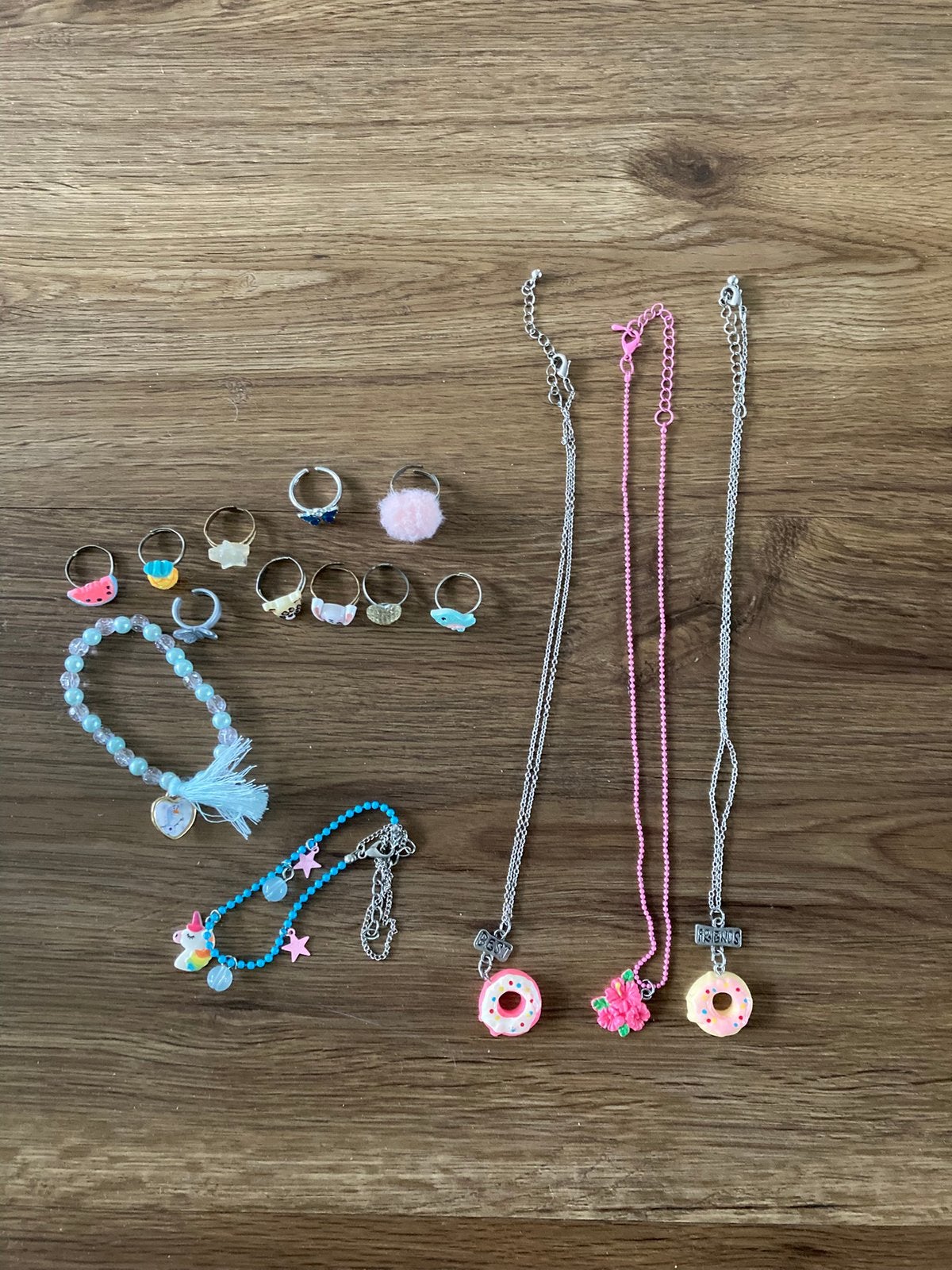 Mooie set kindersieraden!, Kinderen en Baby's, Kindermode-accessoires, Ophalen of Verzenden, Zo goed als nieuw