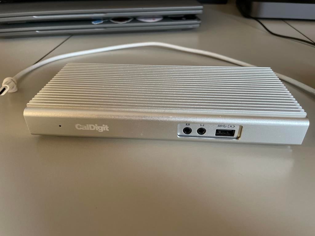 Caldigit laptop docking station, Ophalen, Gebruikt, Docking station, Laptop