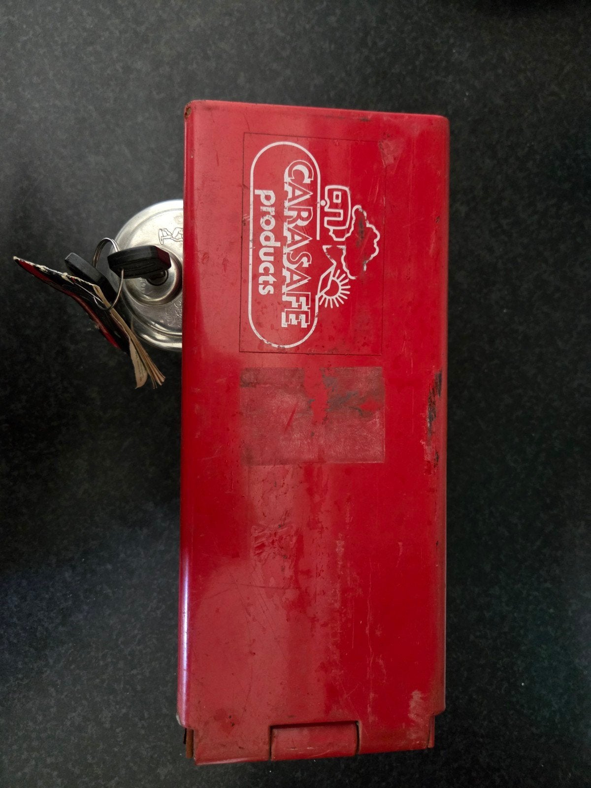 Carasafe Products disselslot met Abus slot, Ophalen, Gebruikt
