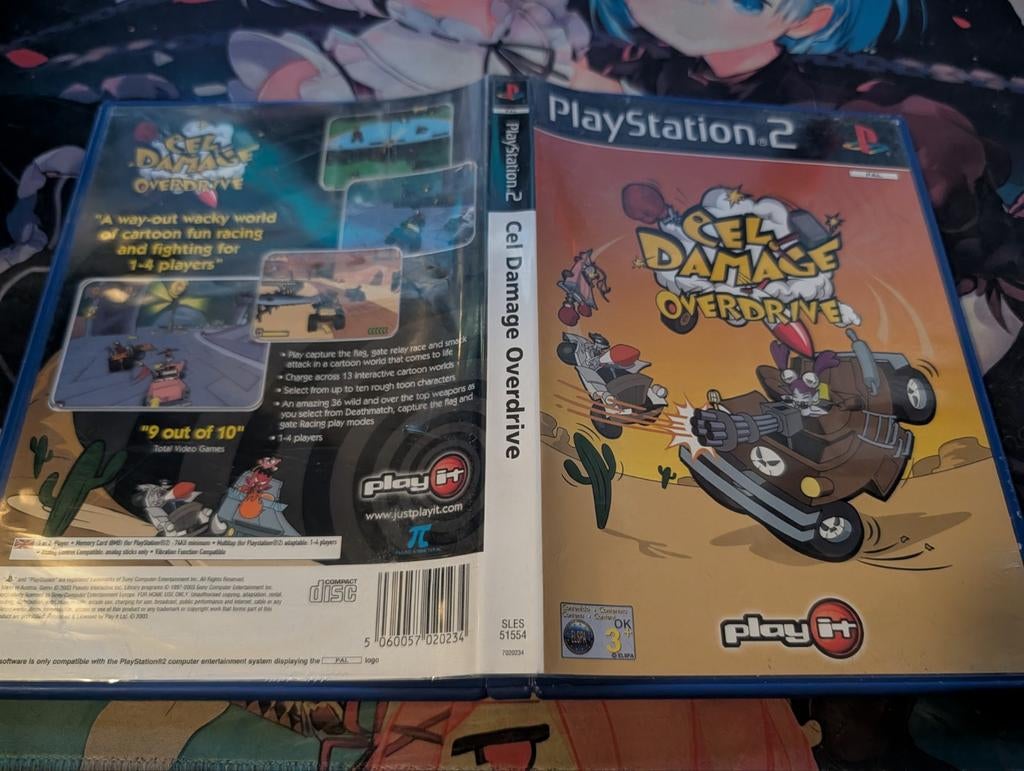 Cel Damage Overdrive - PlayStation 2 (PS2), Gebruikt, Racen en Vliegen, Eén computer, Ophalen of Verzenden