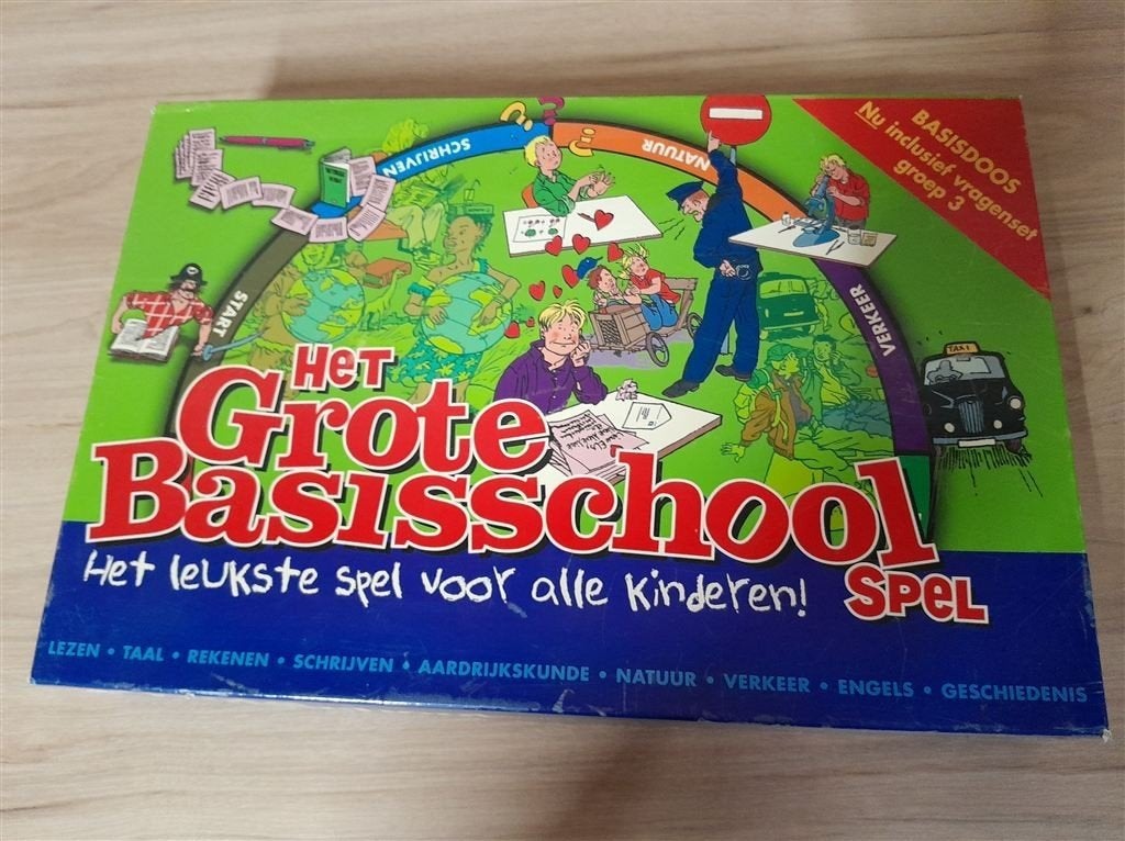 Het grote basisschoolspel - s1302, Verzenden, Zo goed als nieuw