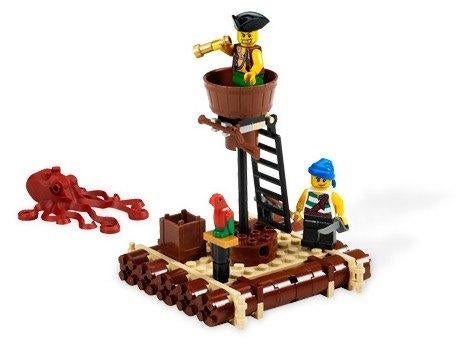 Lego Pirates Pirates II 6240 Kraken Attackin', Lego, Complete set, Pirates, Ophalen of Verzenden
