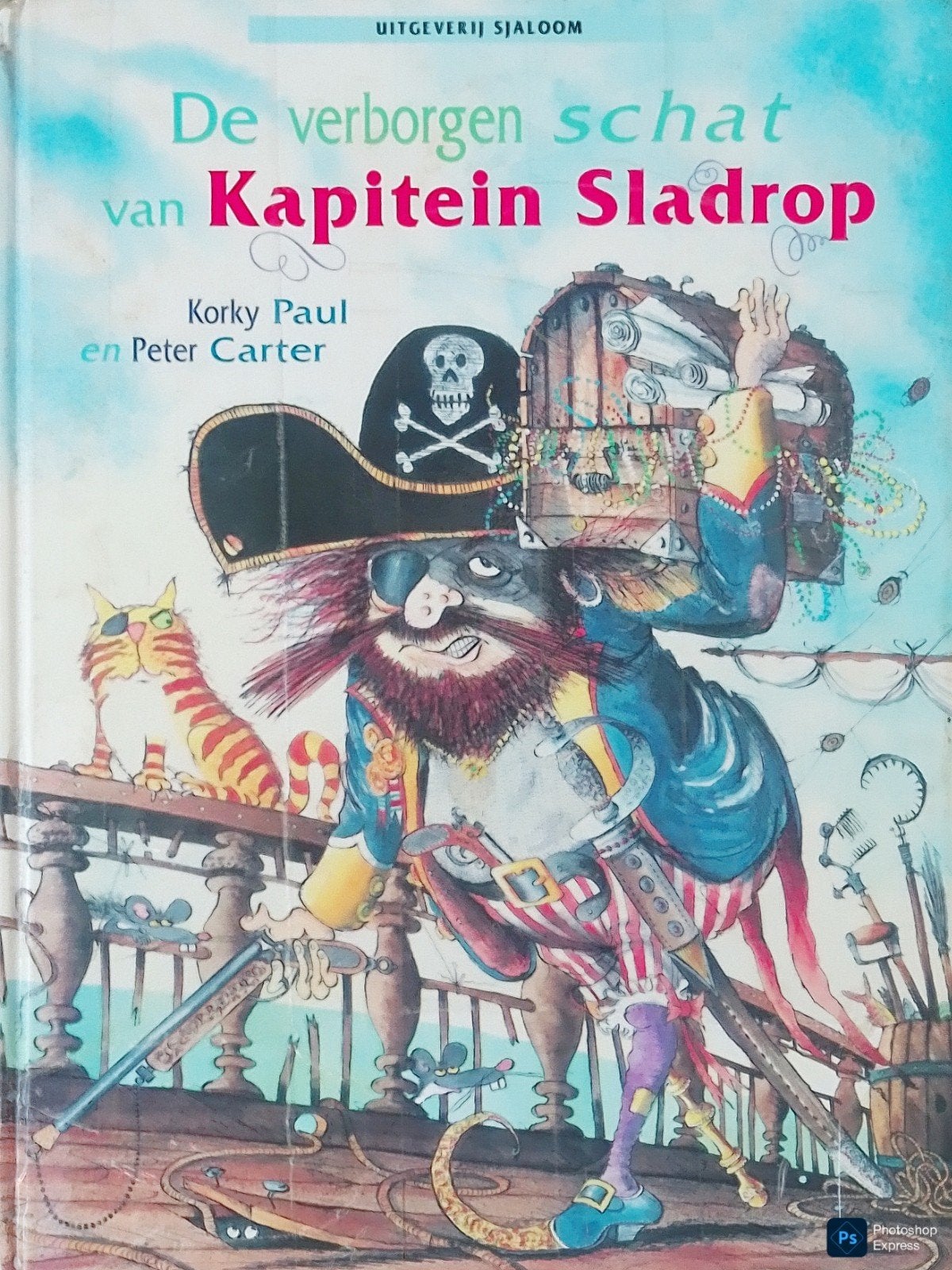 De Verborgen Schat Van Kapitein Sladrop, Gelezen, Fictie algemeen, Jongen of Meisje, Ophalen of Verzenden