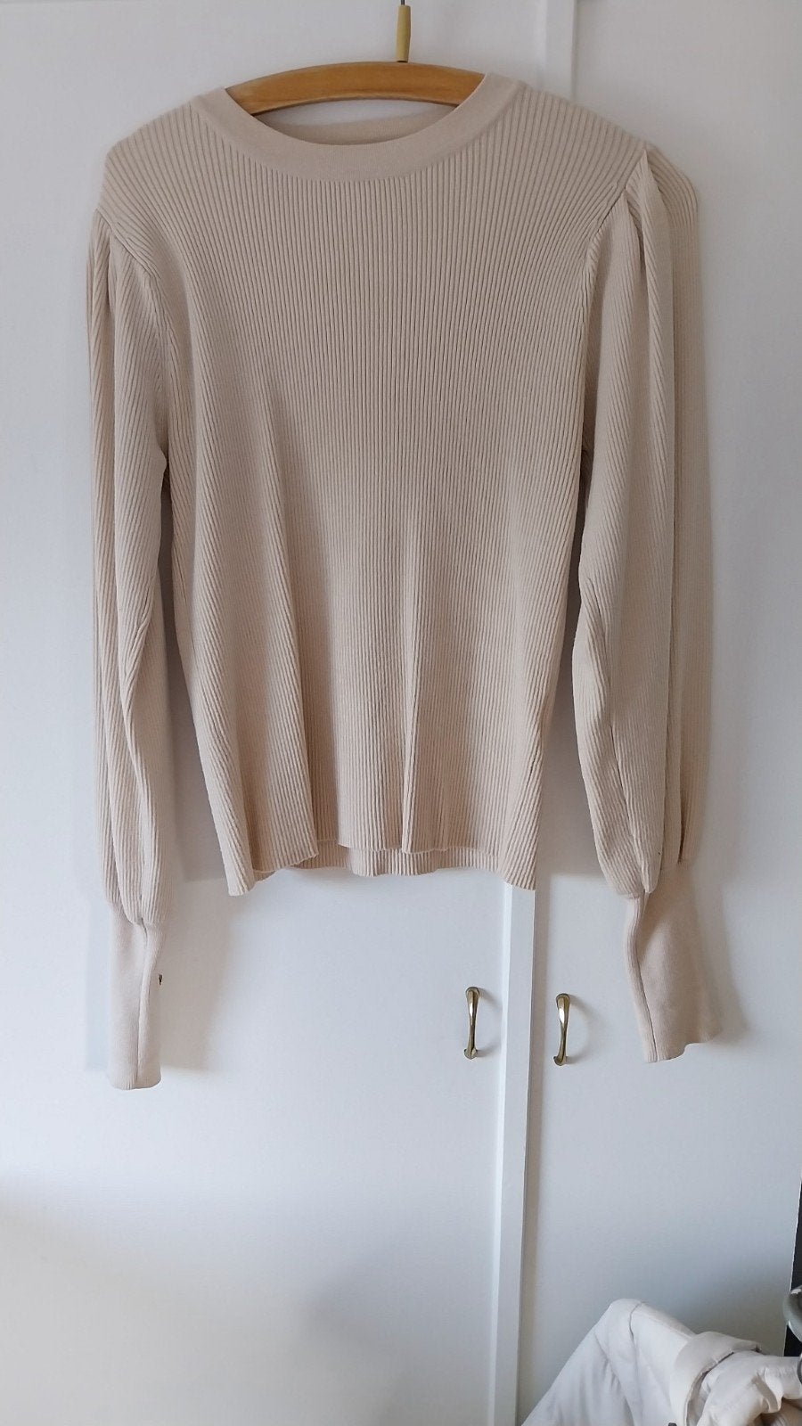 tof  Shoeby zandkleurig truitje, Maat 38/40 (M), Beige, Ophalen of Verzenden, Zo goed als nieuw