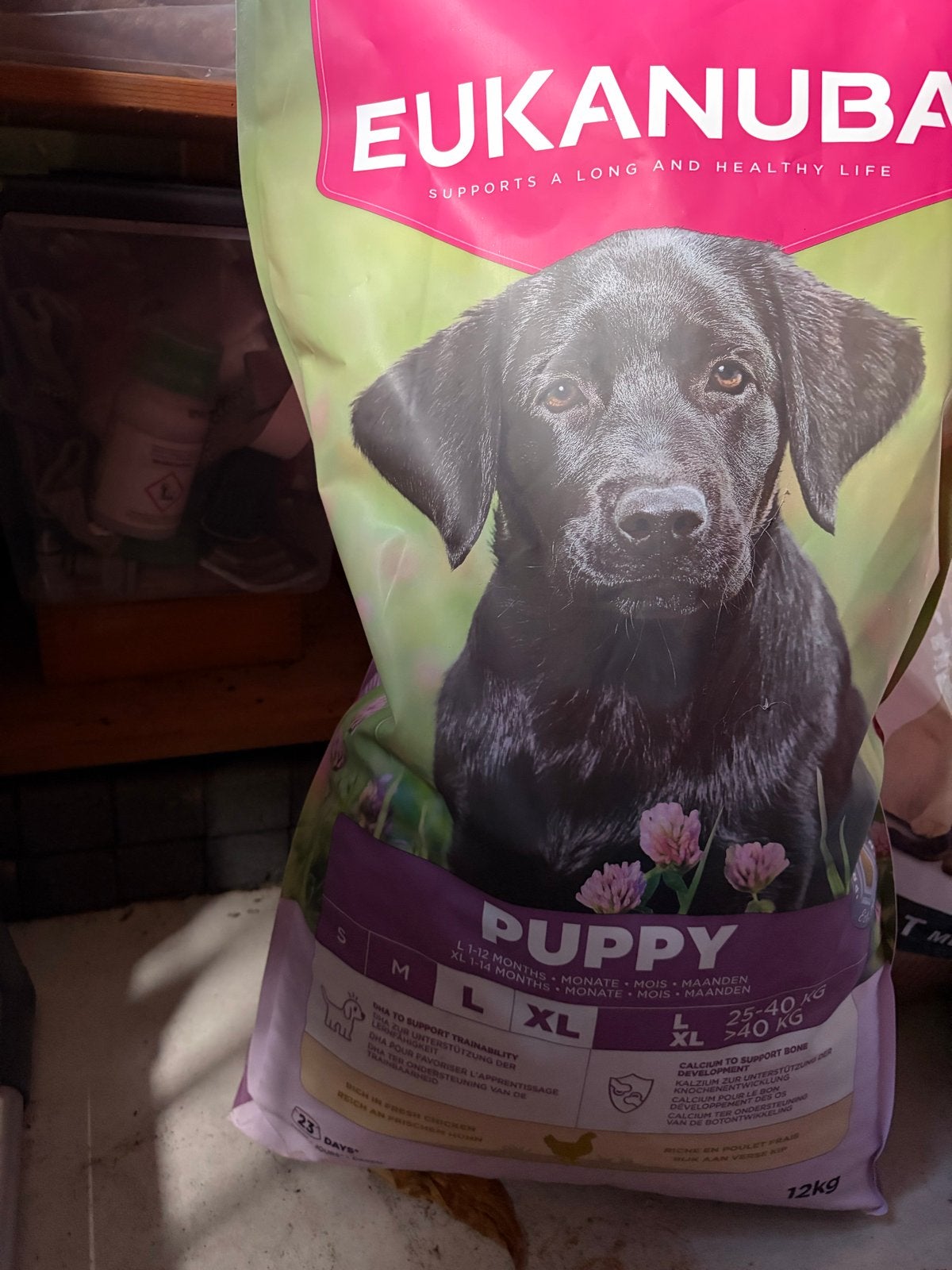 Eukanuba puppybrokken L/XL, Dieren en Toebehoren, Ophalen, Hond