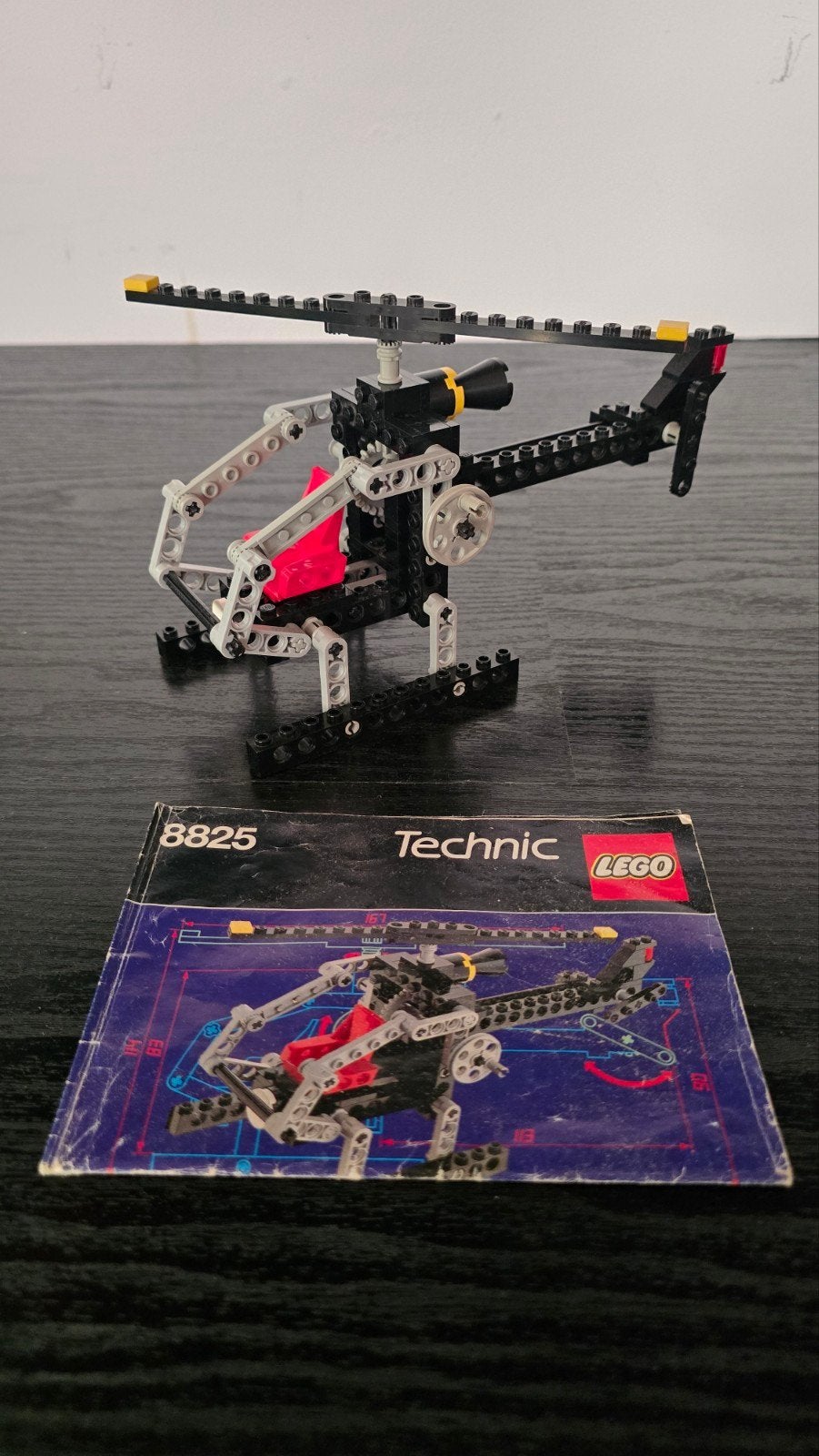 Lego Technic Helikopter 8825 met handleiding, Ophalen of Verzenden, Gebruikt, Overige merken