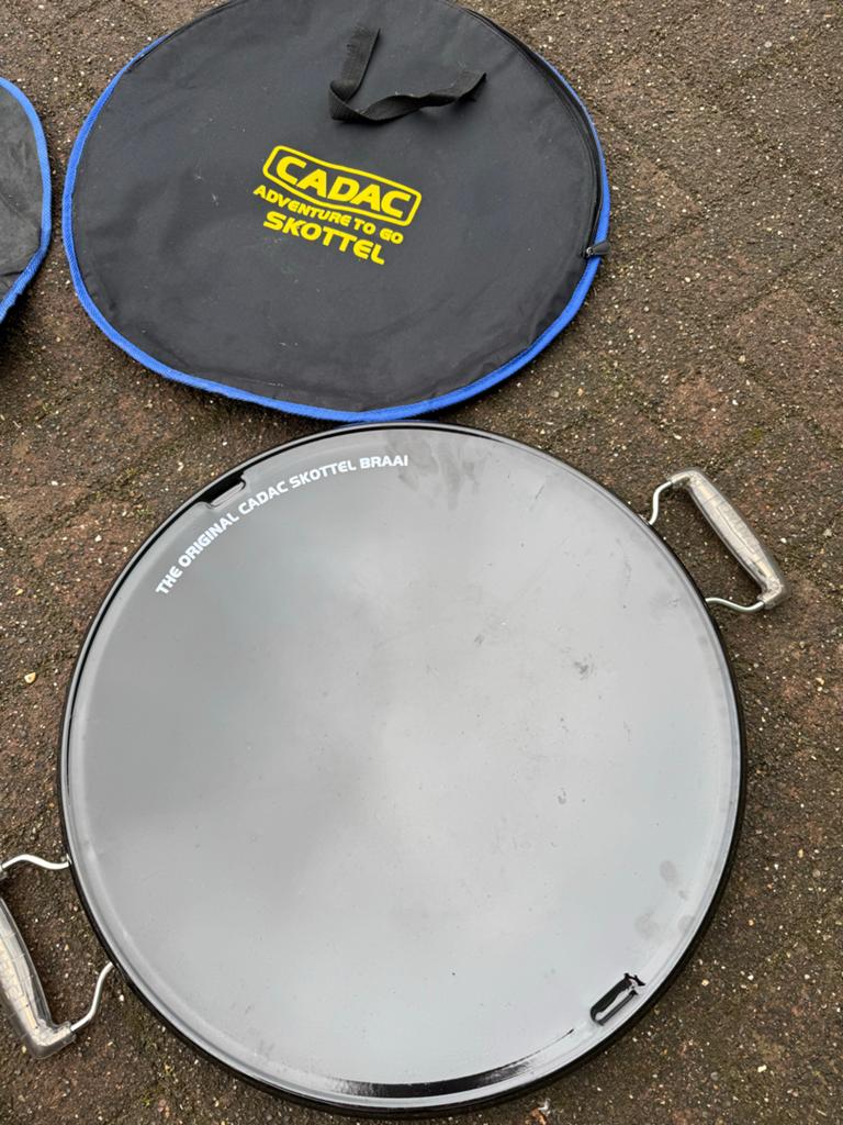 Cadac Skottelbraai set met diverse accessoires, Ophalen of Verzenden, Gebruikt