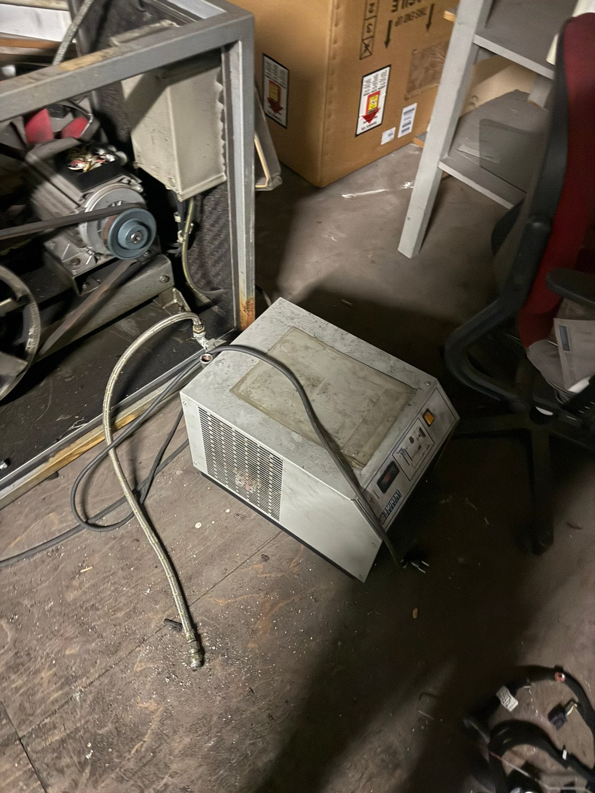 Cremer schroefcompressor, 100 liter of meer, Ophalen of Verzenden, Gebruikt, 800 liter/min of meer