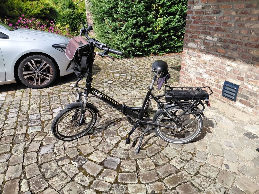 Vouwfiets elektrisch, 20 inch of meer, Gebruikt, Heren, Versnellingen