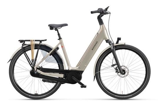 Batavus Finez e-go power champagne dames 57cm 28inch, 55 tot 59 cm, Nieuw, Batavus