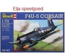 Revell 1:72 F4U-5 Corsair Modelbouw 4143 F-4U-5 vliegtuig, Hobby en Vrije tijd, Modelbouw | Vliegtuigen en Helikopters, Nieuw
