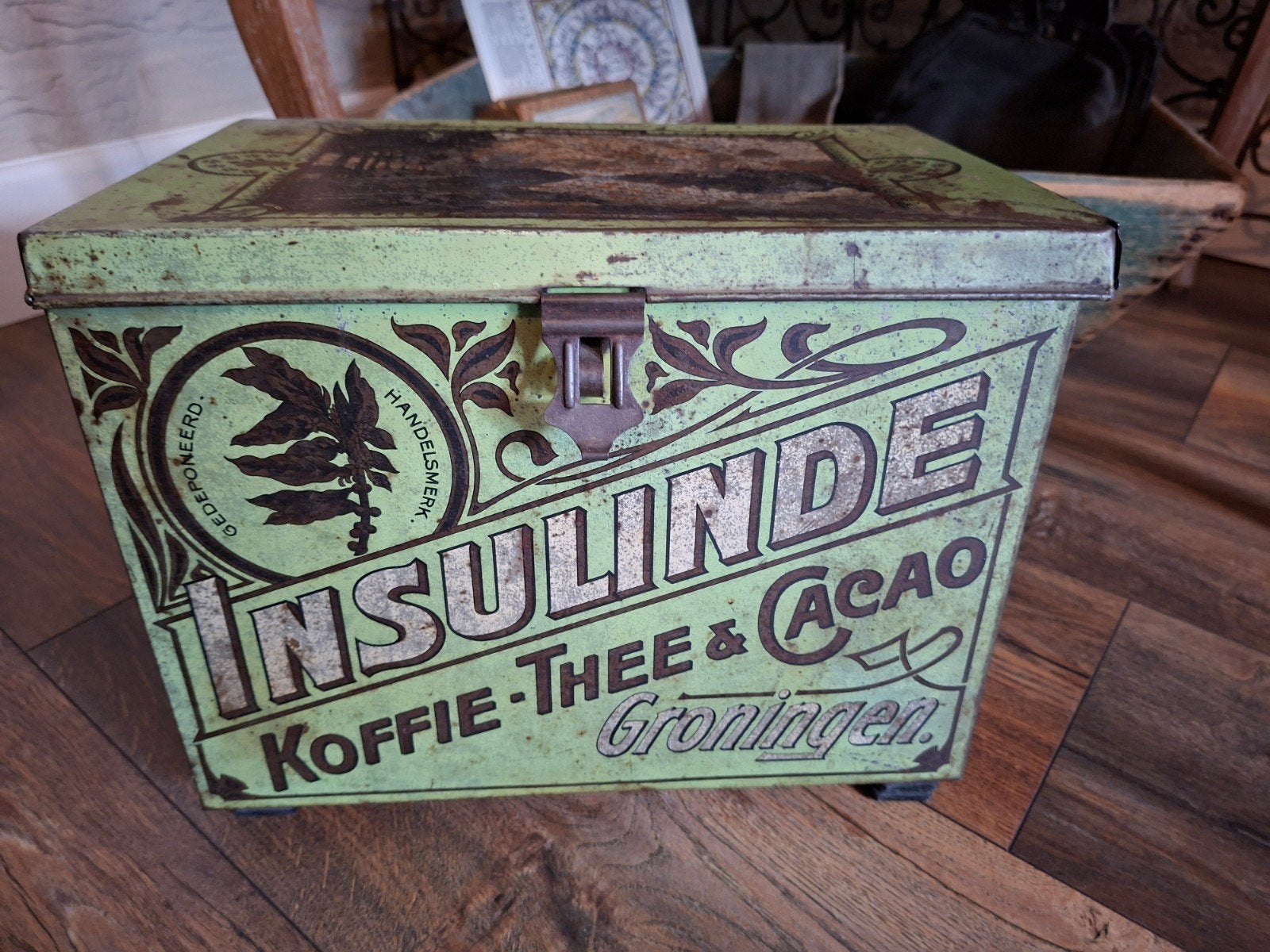 Winkelblik insulinde, Verzamelen, Blikken, Ophalen, Koffie