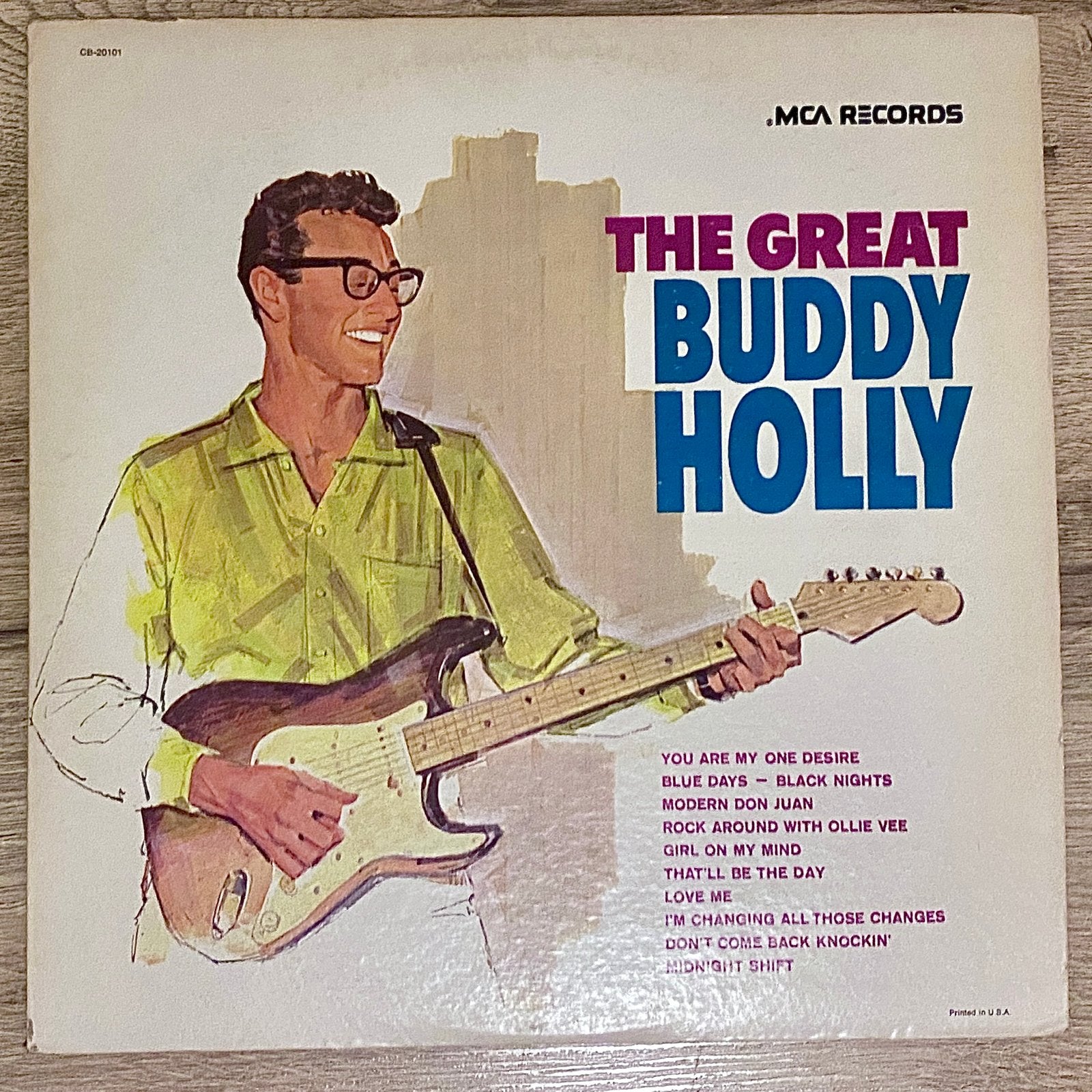 The Great Buddy Holly LP - Pop/Rock Klassieker, LP, Gebruikt, Pop, Ophalen of Verzenden