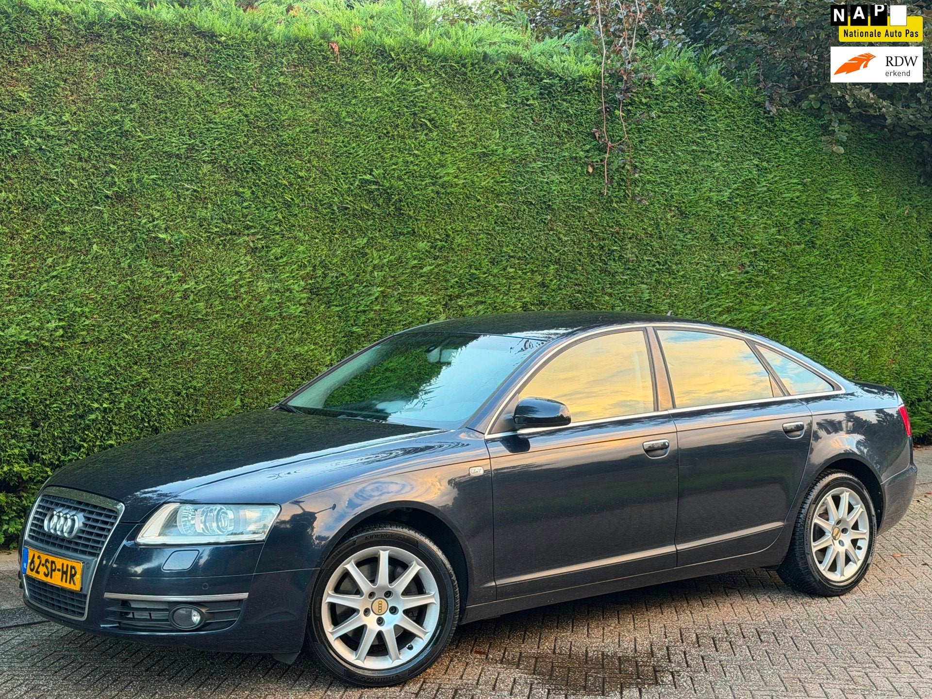 Audi A6 Limousine 2.7 TDI AUTOMAAT/RIJDT GOED/XENON/PDC V+A!, Auto's, Dealer onderhouden, Gebruikt, Zwart, 197 €/maand
