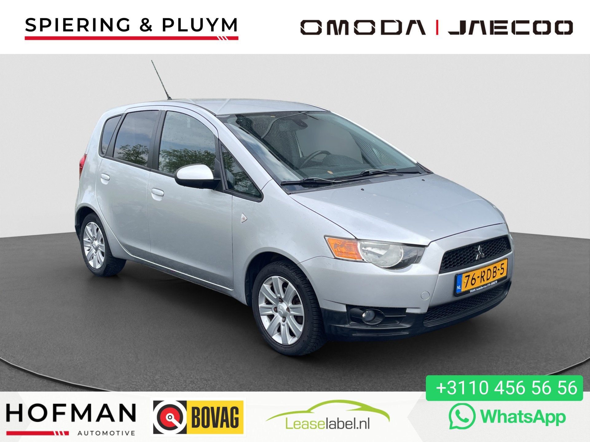 Mitsubishi Colt 1.3 Edition Two Airco | 2 sleutels, Auto's, Voorwielaandrijving, 31 €/maand, 4 cilinders, Colt
