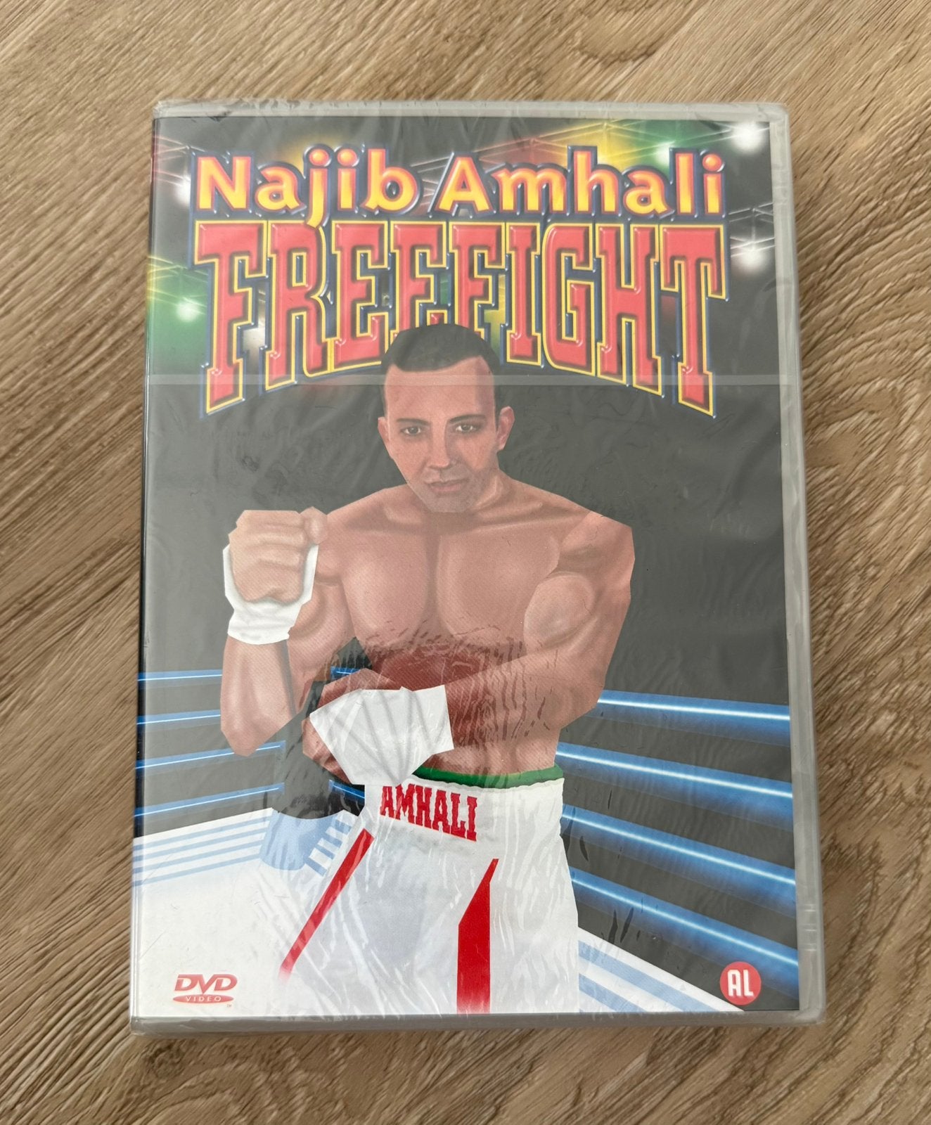 Najib Amhali Freefight dvd nieuw!!, Ophalen, Stand-up of Theatershow, Alle leeftijden, Nederlands