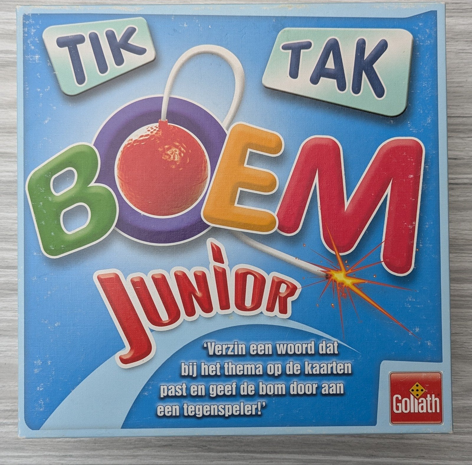 Tik Tak Boem Junior - Goliath Gezinsspel, Een of twee spelers, Ophalen of Verzenden, Zo goed als nieuw, Goliath