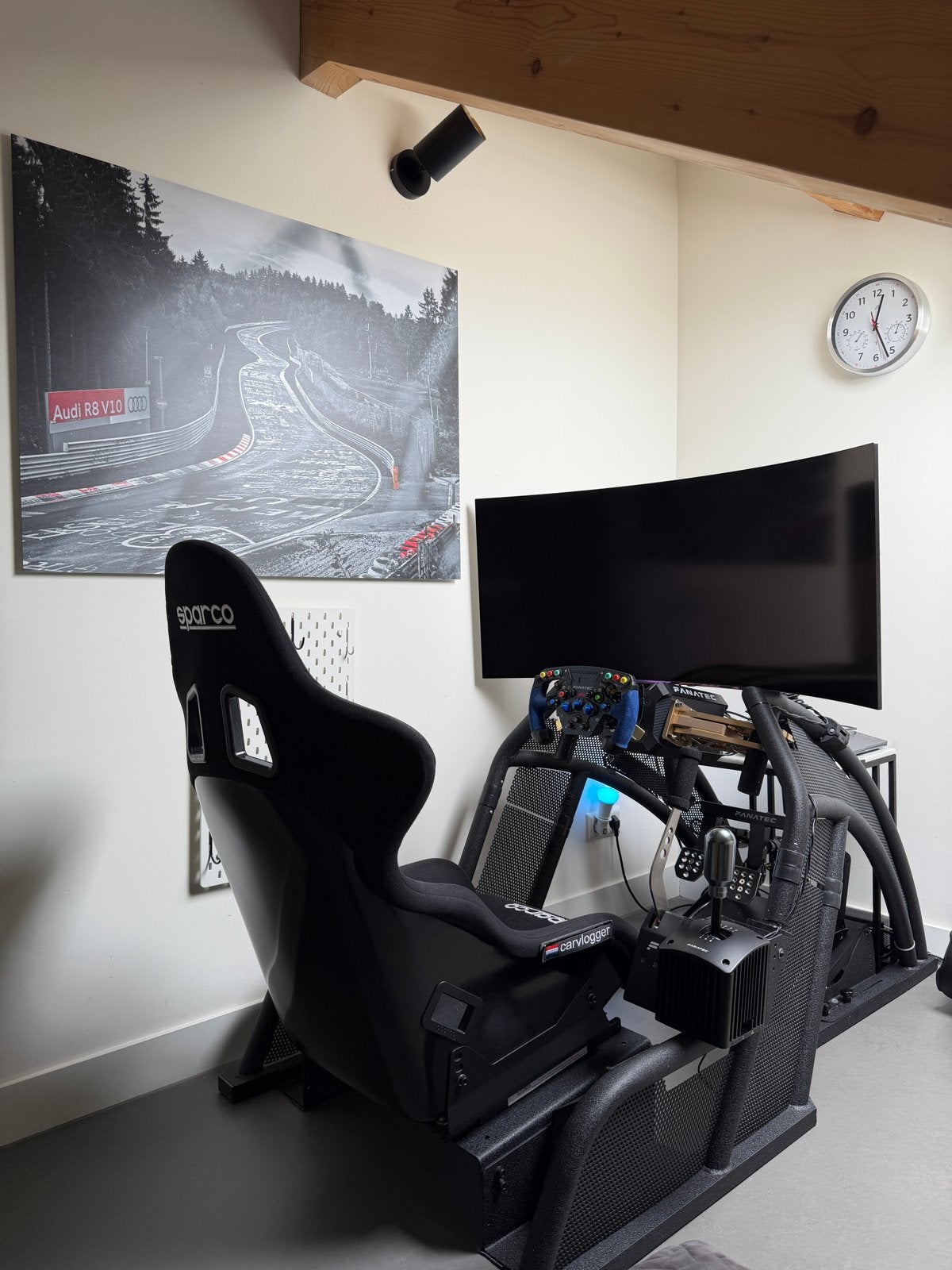 Full Fanatec Sim Racing Setup, Ophalen of Verzenden, Overige merken, Zo goed als nieuw