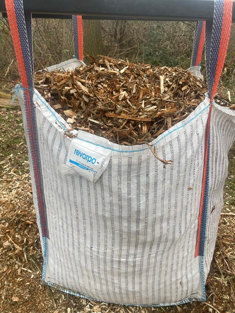 Houtsnippers in Big Bag, Ophalen of Verzenden, Boomschors