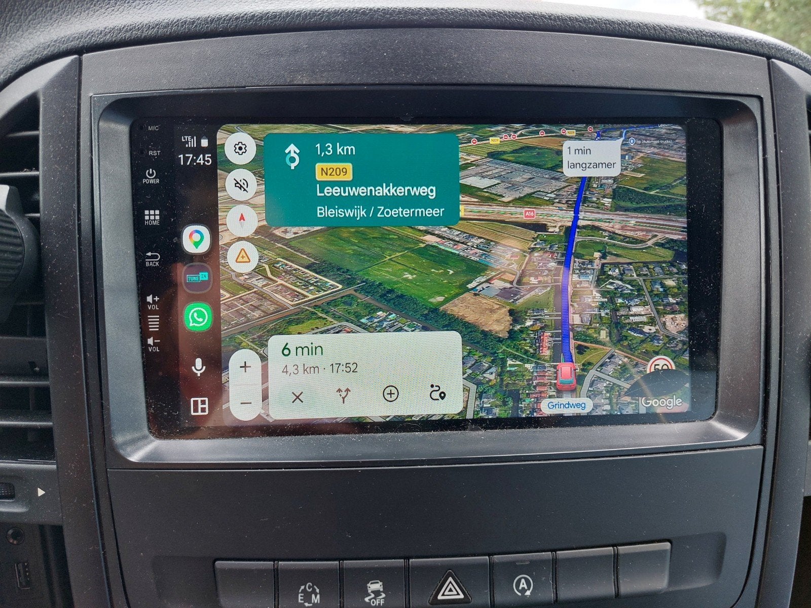 Carplay & Android auto multimedia systeem voor Mercedes-Benz, Ophalen of Verzenden, Gebruikt