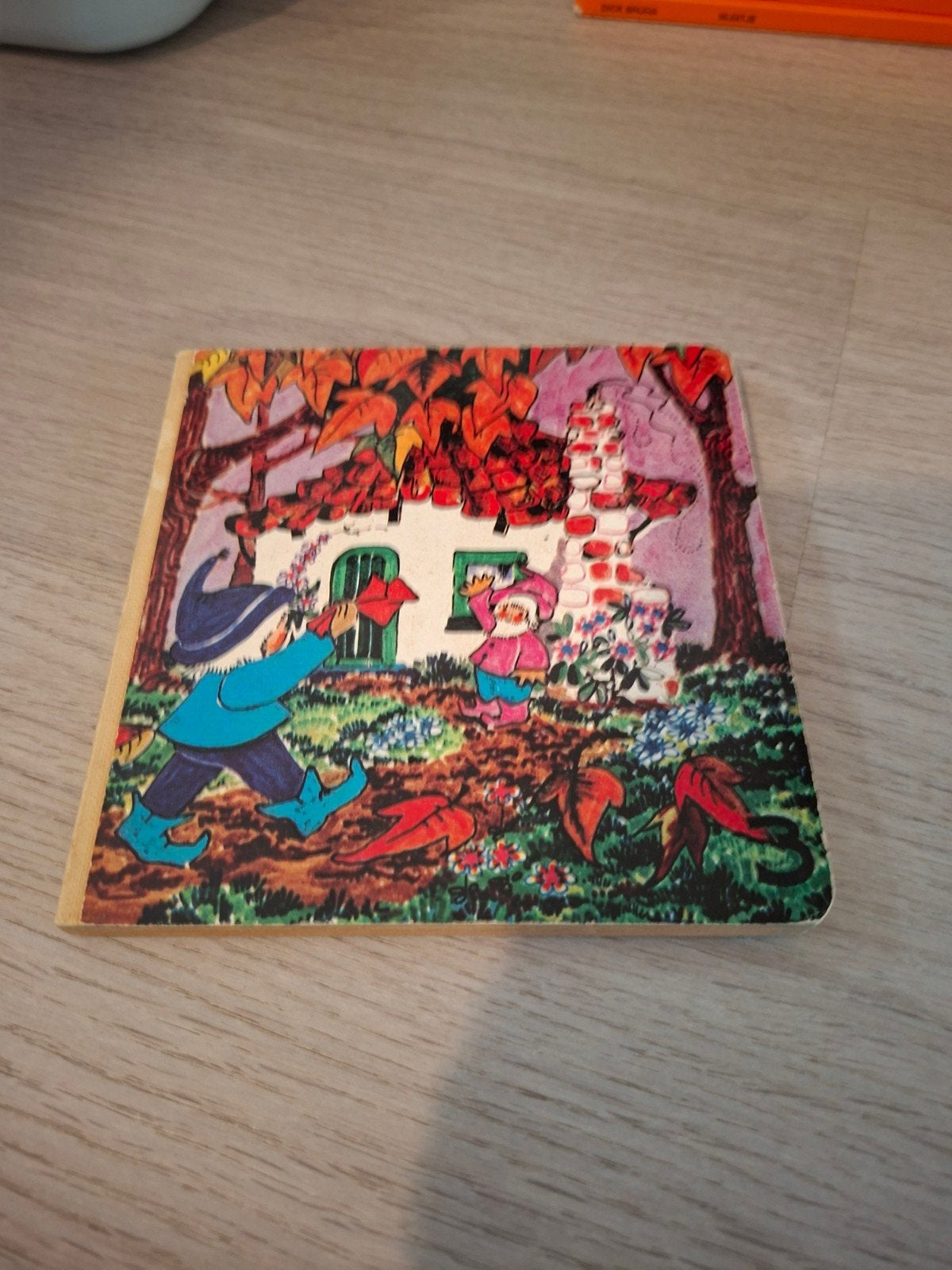 Vintage kinderboekje: Kabouters bij huisje, Ophalen of Verzenden, Gelezen, Onbekend