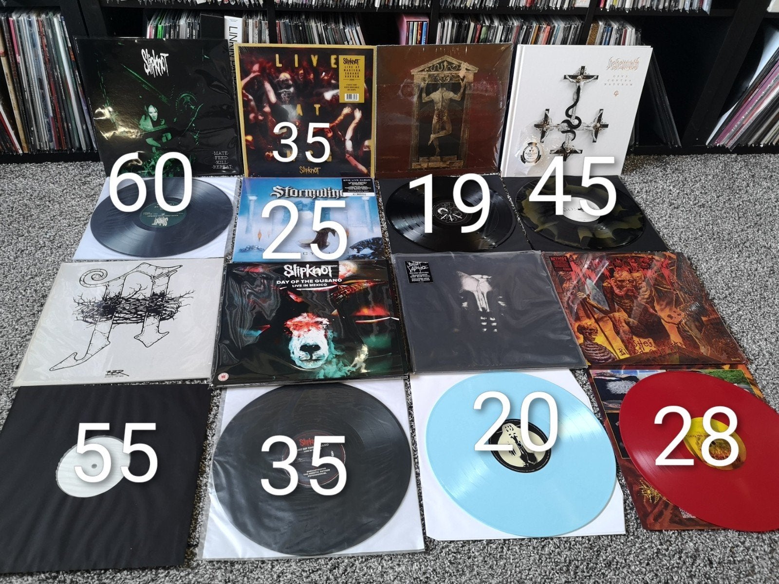 Diiverse Metal Punk Metalcore Hardcore LP's, Ophalen of Verzenden, Zo goed als nieuw