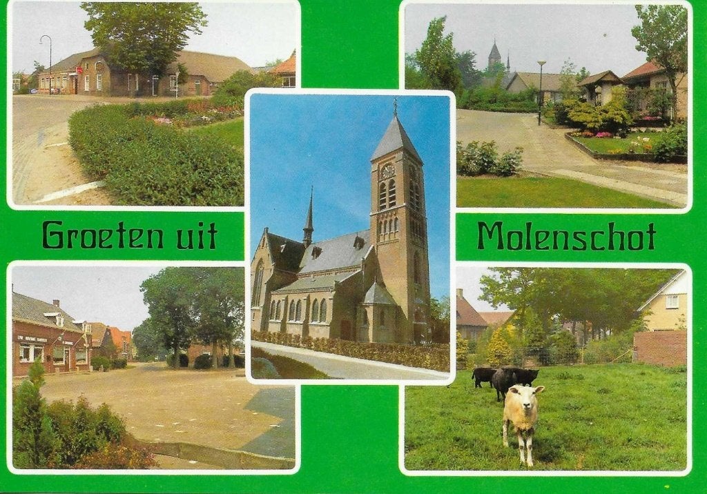 Molenschot- -5-luik., Ophalen of Verzenden, 1980 tot heden, Gelopen, Noord-Brabant
