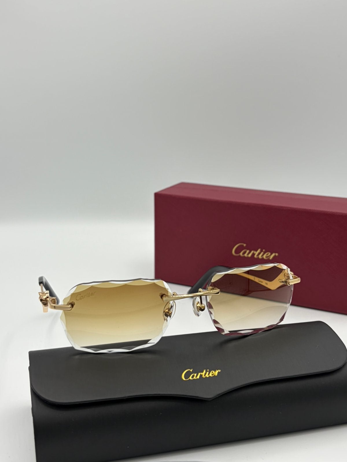 Cartier Panthera Goud/Bruin, Sieraden, Tassen en Uiterlijk, Overige merken, Bruin, Nieuw, Ophalen of Verzenden