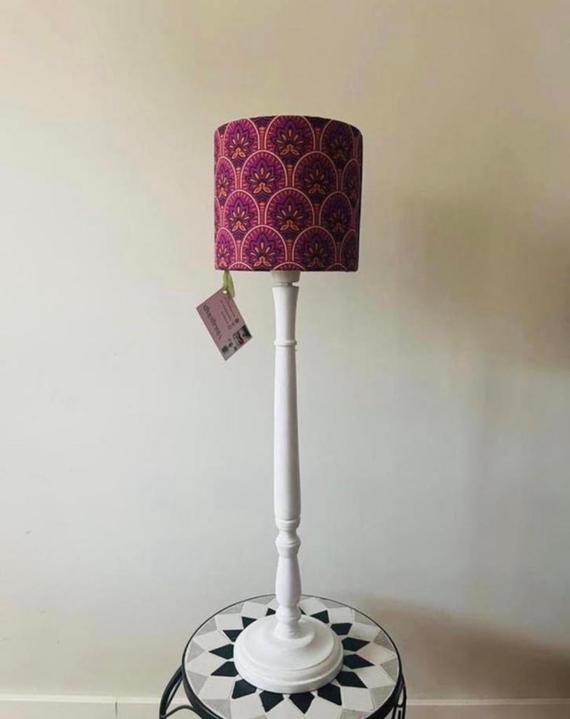 Leuke vinyage / retro stijl lampenvoet, Ophalen of Verzenden, Zo goed als nieuw
