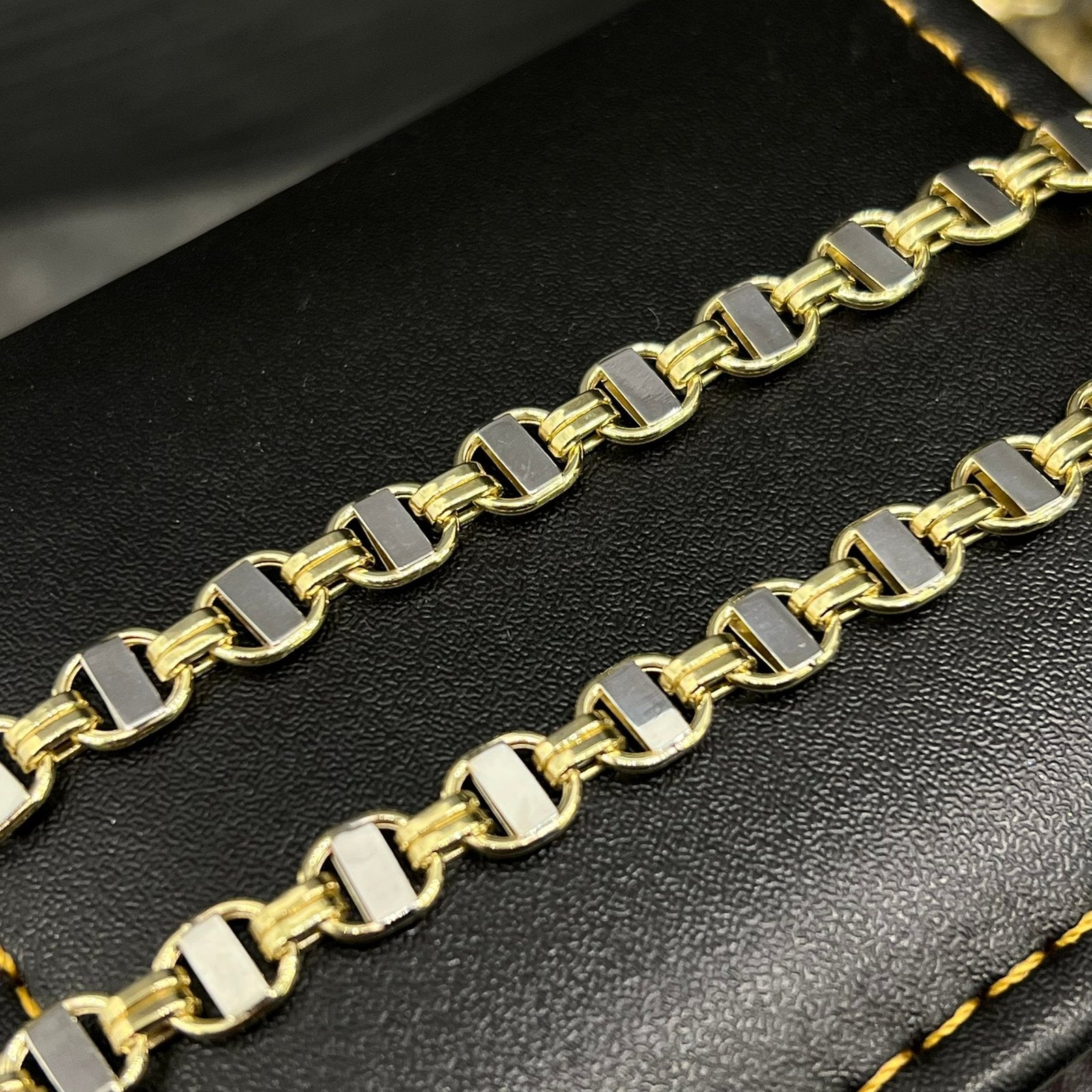 14 karaat gouden ketting magnum schakel, Ophalen of Verzenden, Nieuw, Goud