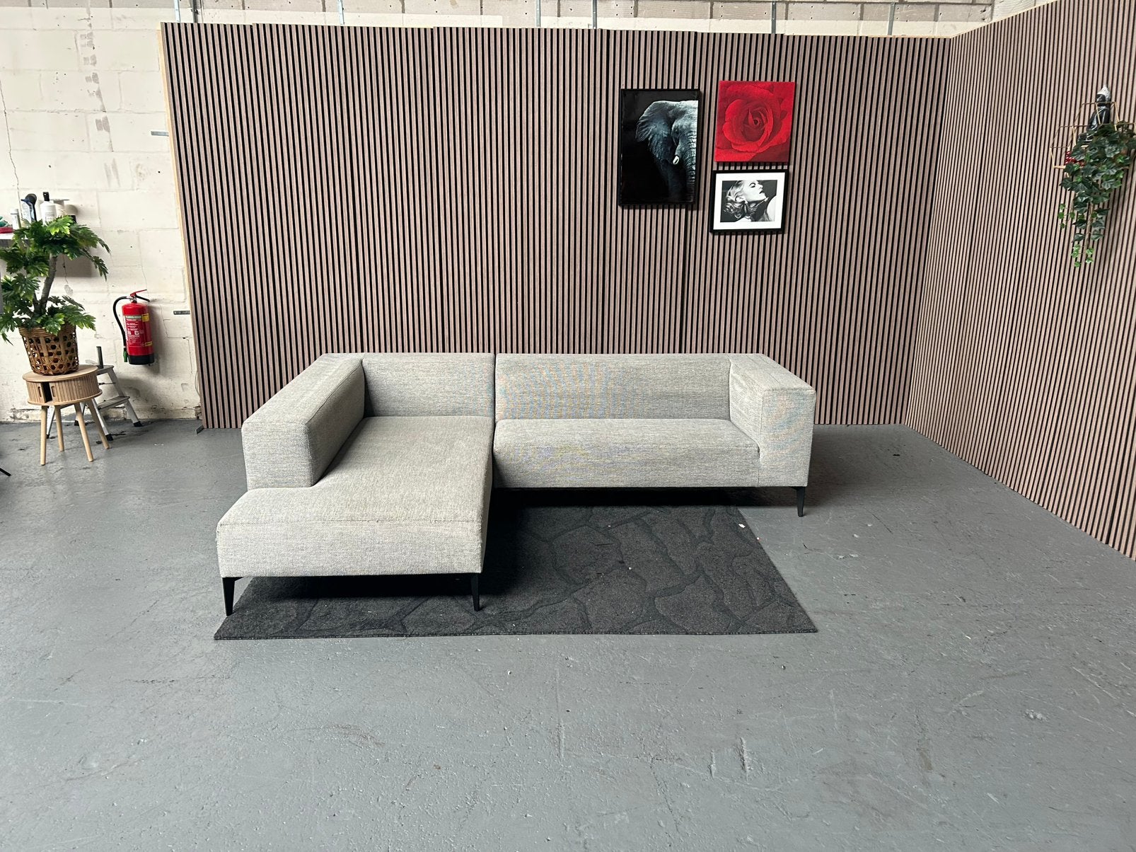 GRATIS LEVERING Koozo Sara Loungebank 263X200 GEREINIGD, Huis en Inrichting, Banken | Bankstellen, 250 tot 300 cm, Hoekbank, Ophalen of Verzenden