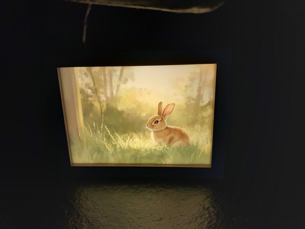 Lamp konijn, Huis en Inrichting, Ophalen of Verzenden, Zo goed als nieuw