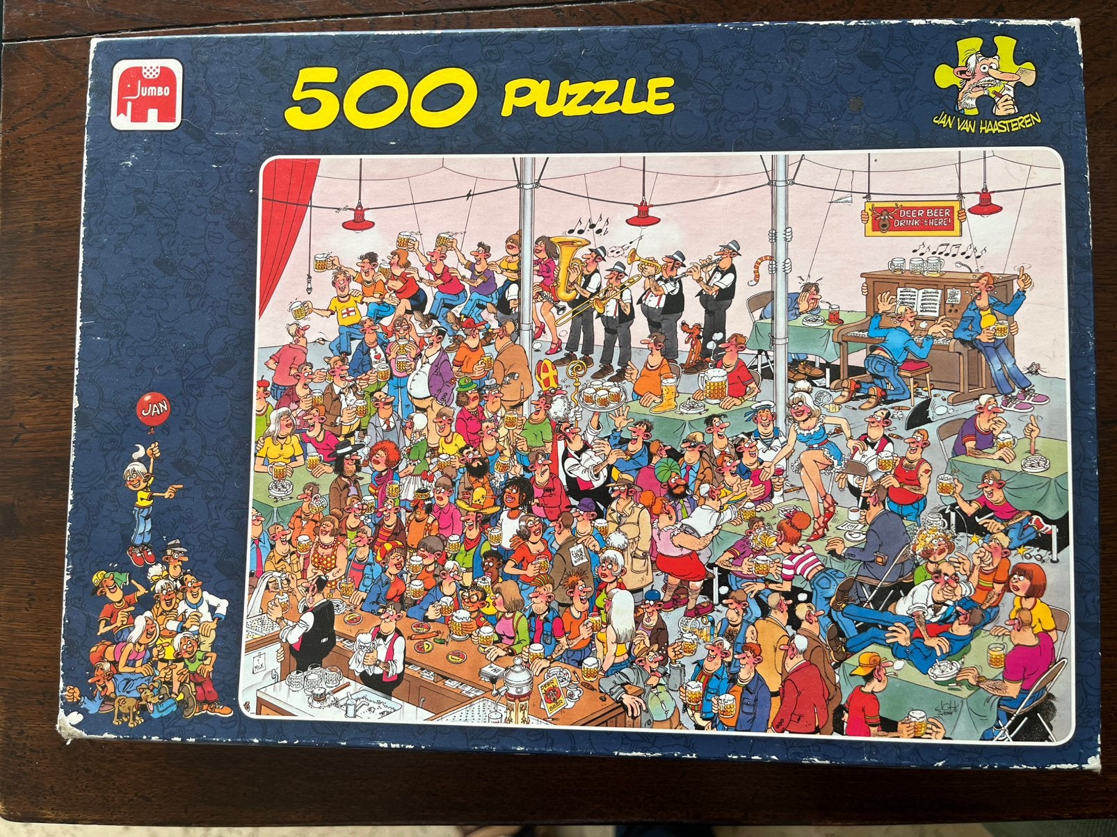 Zeldzame jan van haasteren 500 st, Hobby en Vrije tijd, Ophalen of Verzenden, 500 t/m 1500 stukjes, Gebruikt, Legpuzzel
