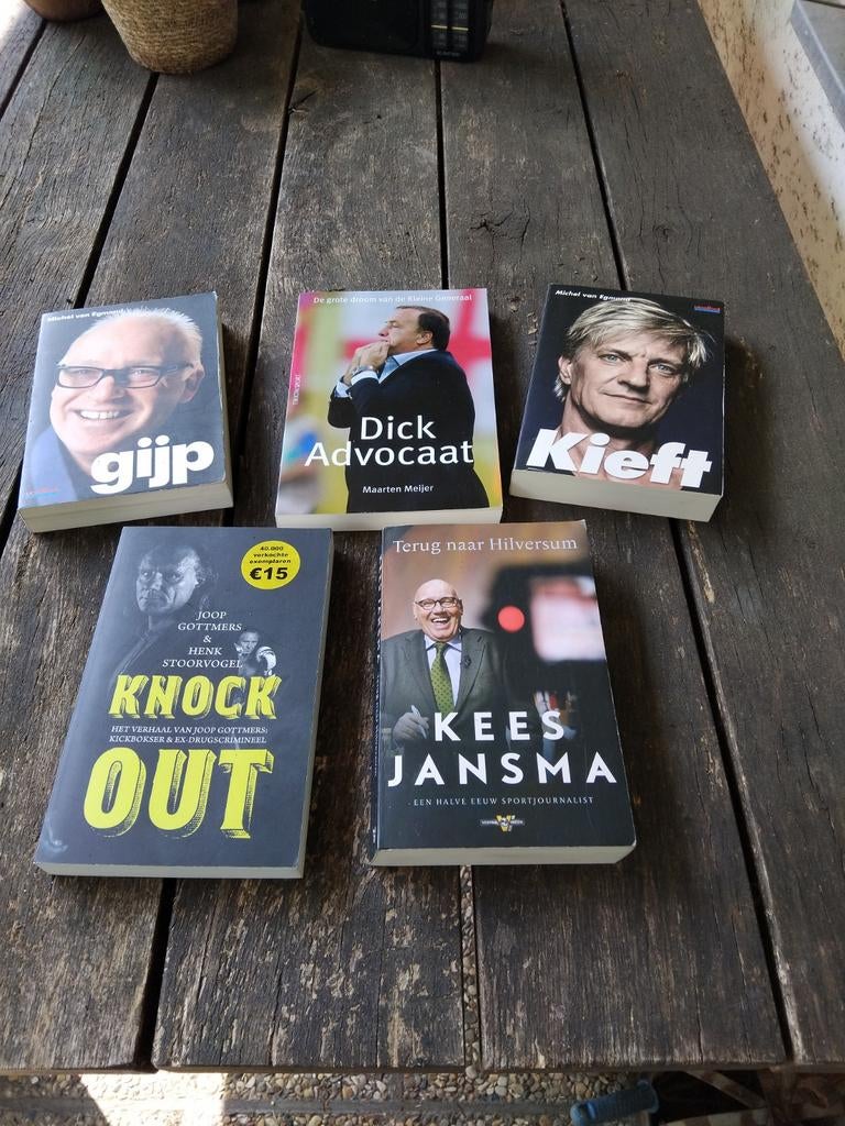 5 nette sportboeken., Boeken, Ophalen of Verzenden, Zo goed als nieuw, Balsport