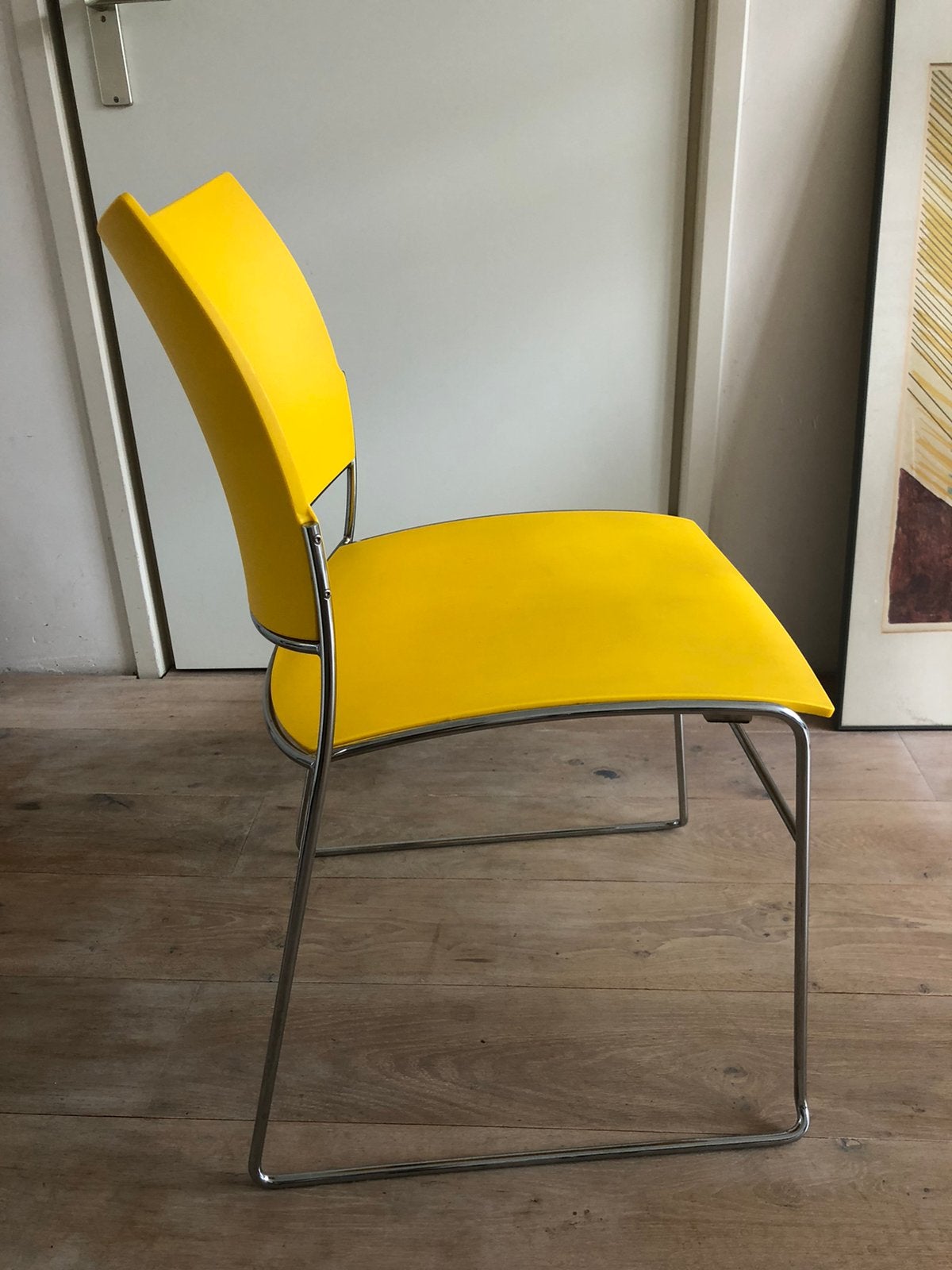 Buro / eetkamer / bijzetstoel, Huis en Inrichting, Stoelen, Kunststof, Overige kleuren, Ophalen