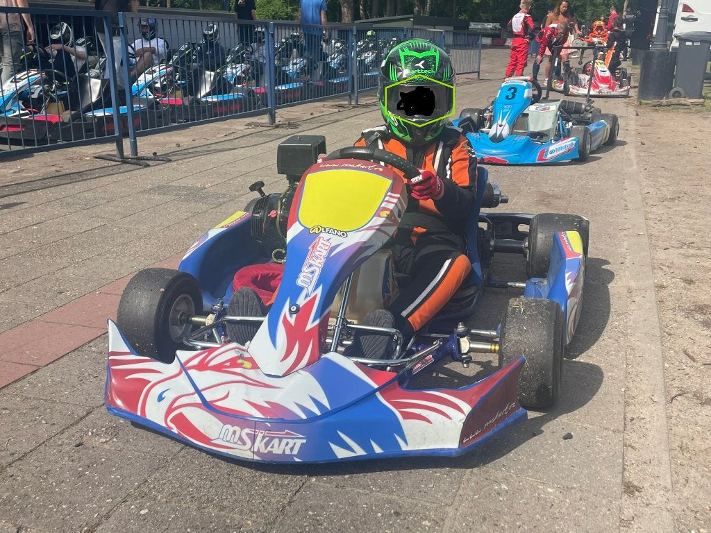 MS Blue Falcon Evo Kart, Ophalen, Gebruikt, Kart