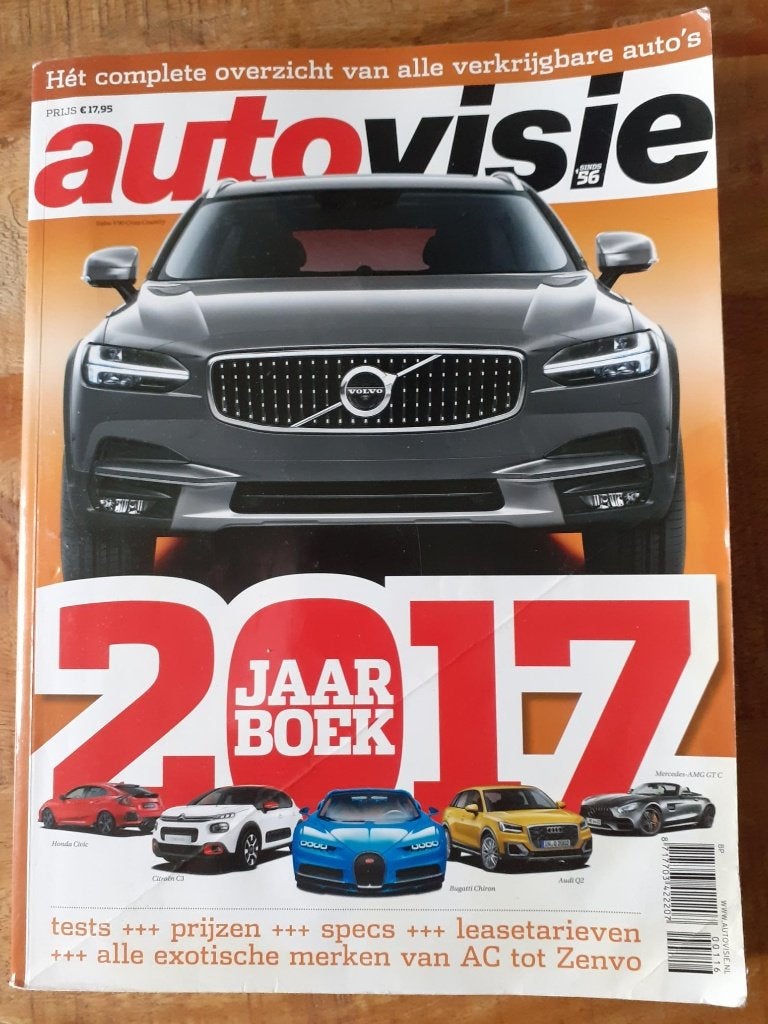 Autovisie jaarboek 2017, Algemeen, Diverse auteurs, Ophalen of Verzenden, Zo goed als nieuw