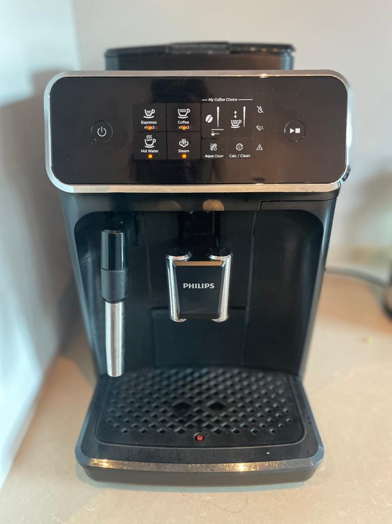 Philips Espressomachine 2200 - Perfecte Koffie Thuis, Afneembaar waterreservoir, Gebruikt, Koffiemachine, Koffiebonen
