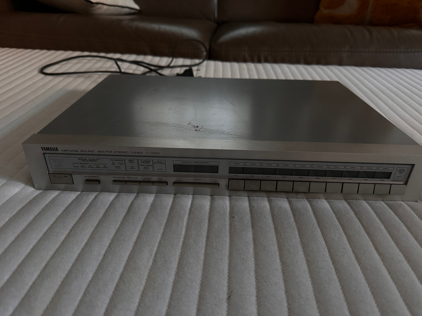 Vintage Yamaha T-1000 Natural Sound stereotuner, Audio, Tv en Foto, Dvd-spelers, Ophalen of Verzenden, Zo goed als nieuw, Overige merken