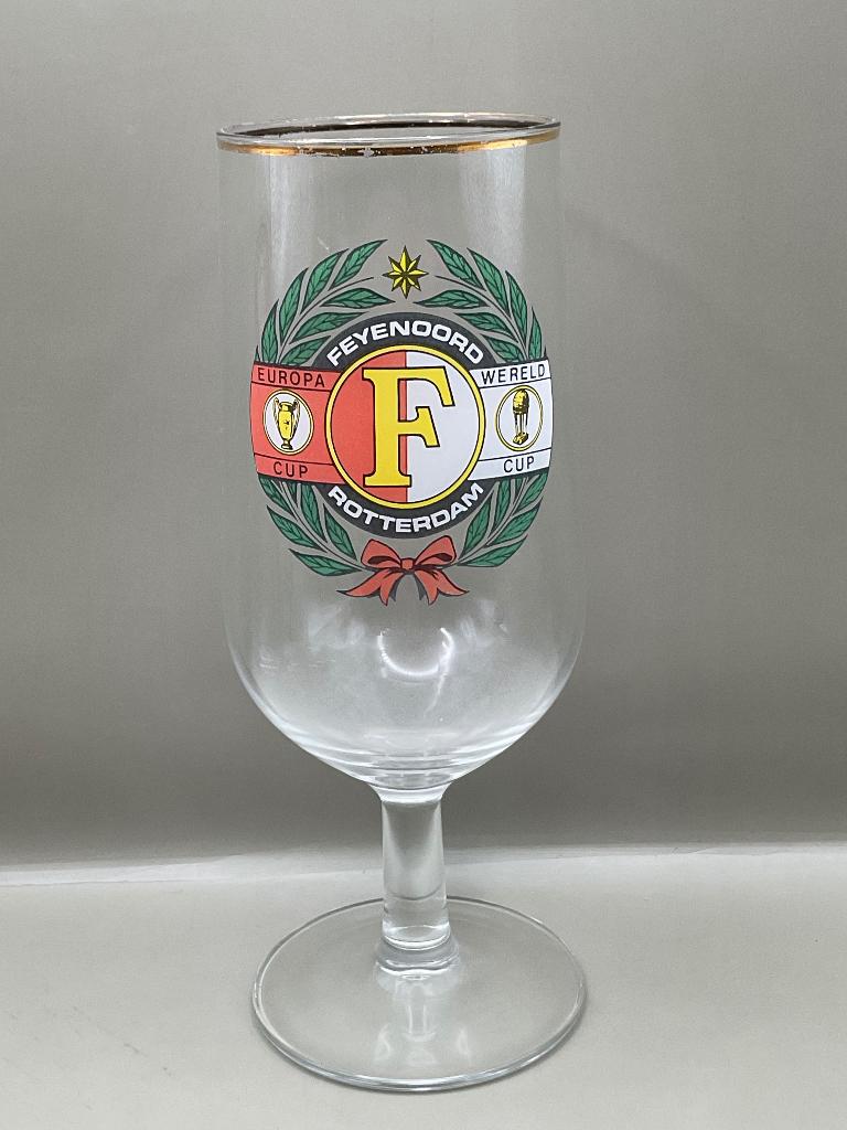 Oud Feyenoord glas, Verzamelen, Ophalen of Verzenden, Gebruikt, Feyenoord, Overige typen