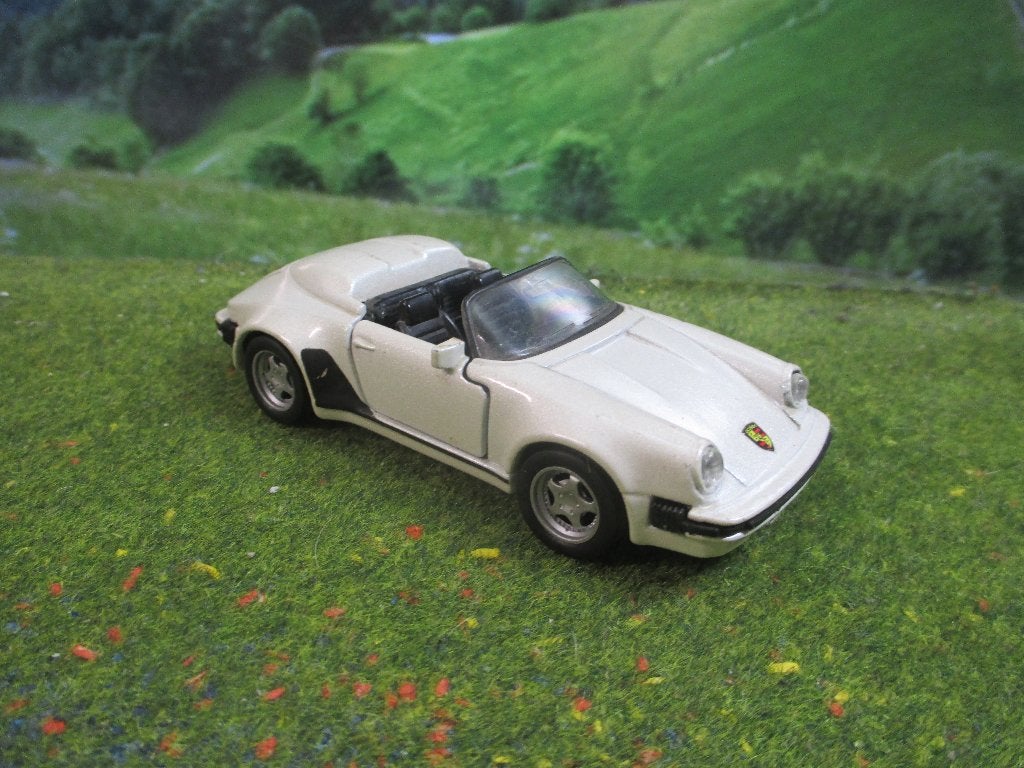 1:38 Porsche 911 930 Speedster Maiso wit-metallic, Hobby en Vrije tijd, Modelauto's | Overige schalen, Ophalen of Verzenden, Gebruikt