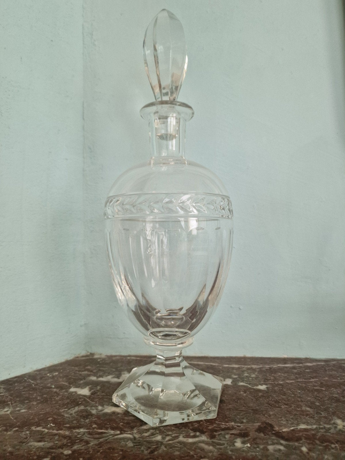 Villeroy & Boch kristallen karaf " Miss Desiree ", Ophalen of Verzenden, Zo goed als nieuw, Kristal