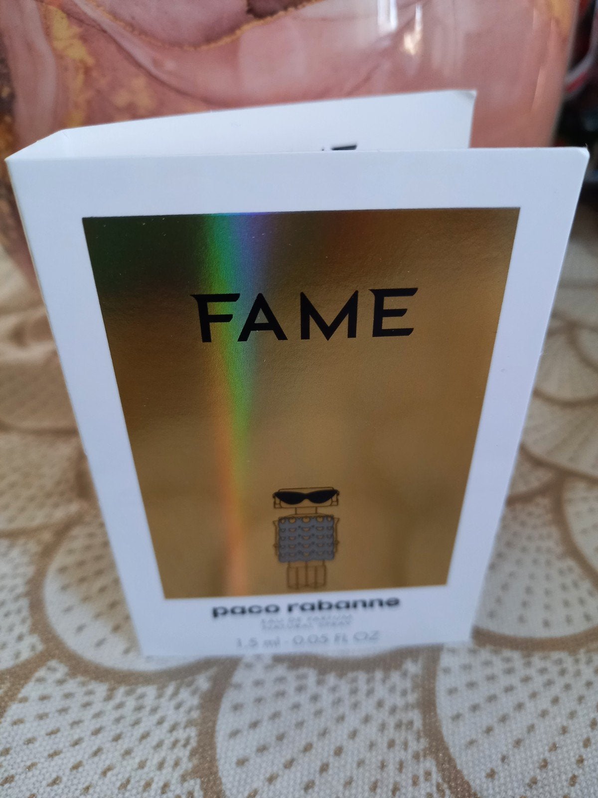 Proefje Fame van Paco Rabanne, Sieraden, Tassen en Uiterlijk, Uiterlijk | Parfum, Ophalen of Verzenden, Nieuw